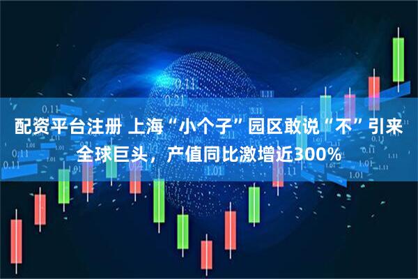 配资平台注册 上海“小个子”园区敢说“不”引来全球巨头，产值同比激增近300%